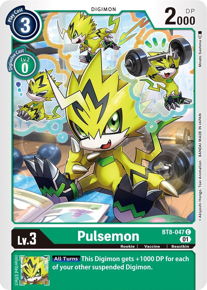 Pulsemon BT8-047 [ Inglese / Giapponese ]