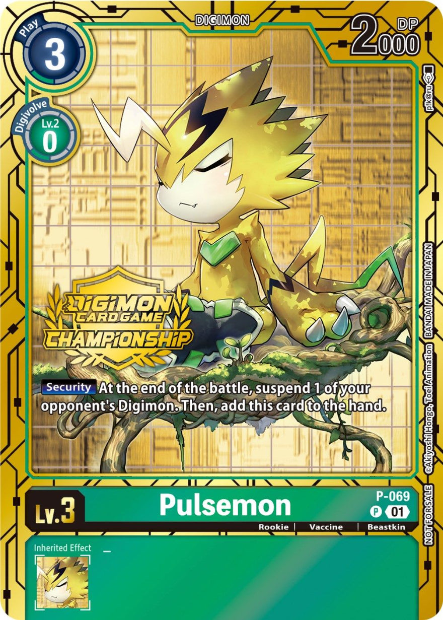 Pulsemon P-069 [ Inglese / Giapponese ]