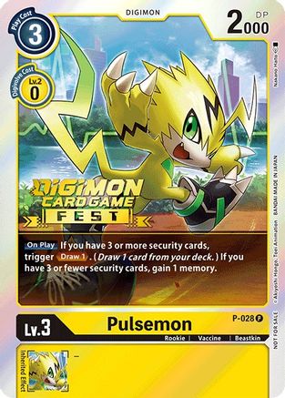 Pulsemon P-028 [ Inglese / Giapponese ]