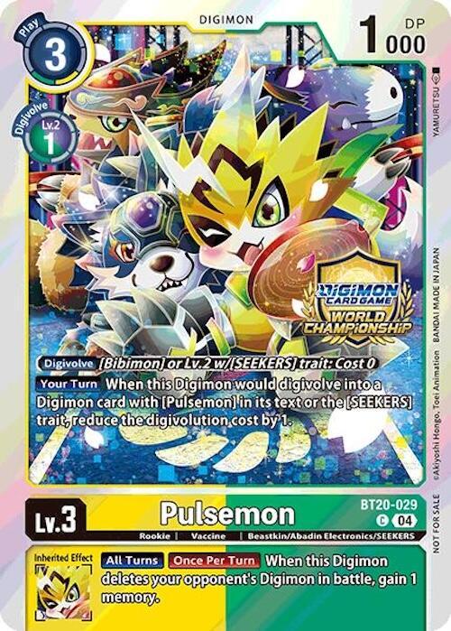 Pulsemon BT20-029 [ Inglese / Giapponese ]