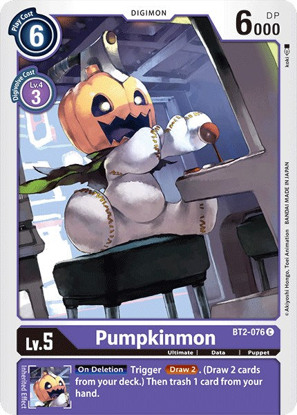 Pumpkinmon BT2-076 [ Inglese / Giapponese ]