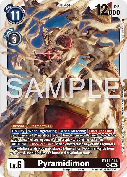 Pyramidimon EX11-044 [ Inglese / Giapponese ]