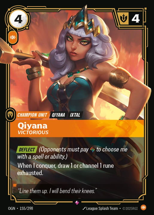 Qiyana - Victorious (RARE) [ Inglese / Cinese Semplificato ]