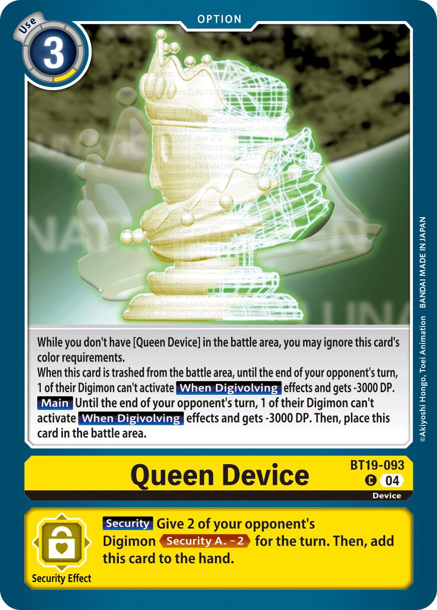 Queen Device BT19-093 [ Inglese / Giapponese ]