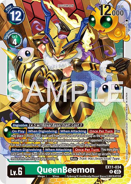 QueenBeemon EX11-034 [ Inglese / Giapponese ]