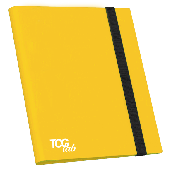 Raccoglitore 9 Tasche 360 Carte Giallo TcgLab - Album Porta Carte TCG ITA