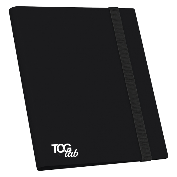 Raccoglitore 9 Tasche 360 Carte Nero TcgLab - Album Porta Carte TCG ITA