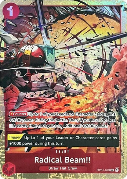 Radical Beam!! OP01-029 [ Inglese / Giapponese / Francese / Cinese Semplificato ]
