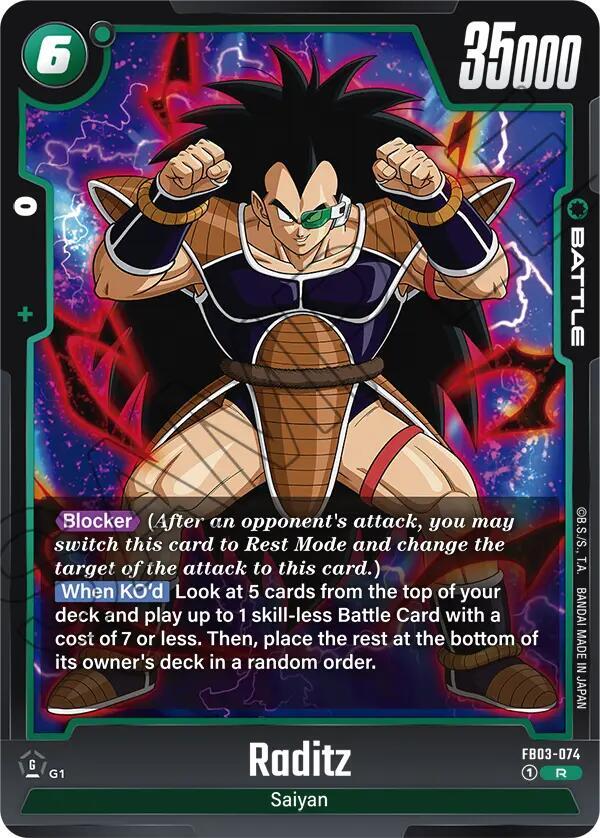 Raditz FB03-074 [ Inglese / Giapponese ]