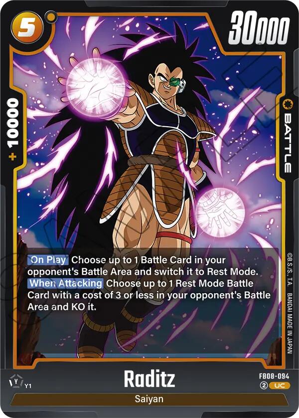 Raditz FB08-094 [ Inglese / Giapponese ]
