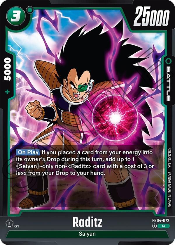 Raditz FB04-072 [ Inglese / Giapponese ]