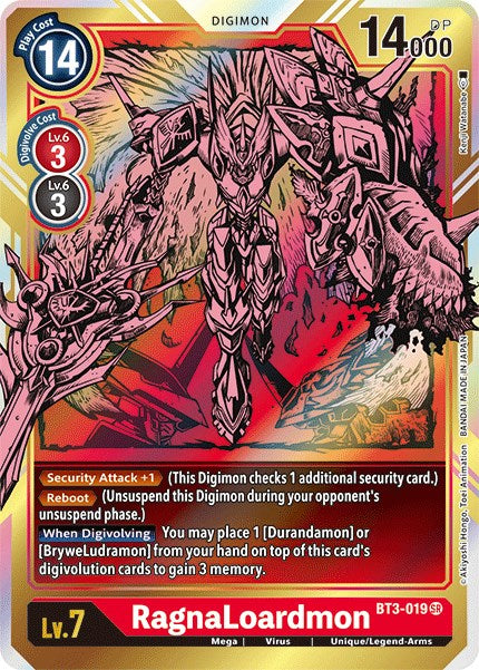 RagnaLoardmon BT3-019 [ Inglese / Giapponese ]