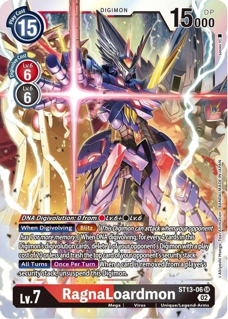 RagnaLoardmon ST13-006 [ Inglese / Giapponese ]