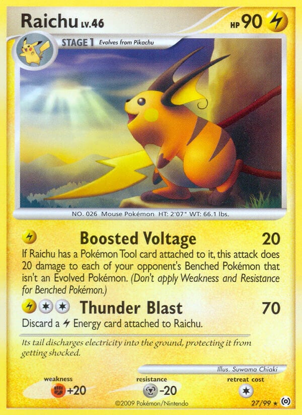 Raichu - Arceus 027/099 [ Italiano / Inglese ]