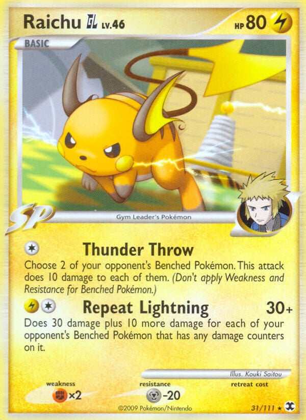 Raichu GL Lv.46 - L'Ascesa dei Rivali 031/111 [ Italiano / Inglese ]