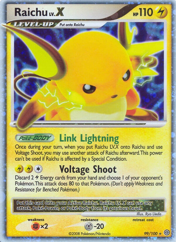 Raichu Lv.X - Fronte di Tempesta 99/100 [ Italiano / Inglese ]