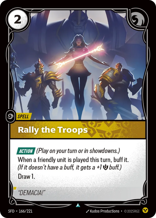 Rally the Troops (Uncommon) [ Inglese / Cinese Semplificato ]