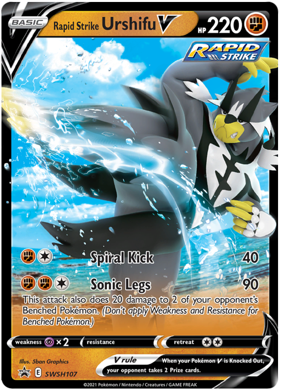 Urshifu Pluricolpo V - SPSC Promo 107 [ Italiano / Inglese ]