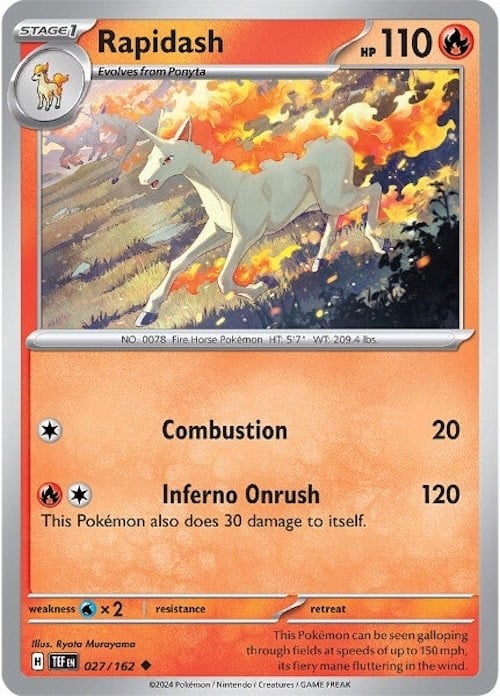 Rapidash - Cronoforze 027/162 [ Italiano ]