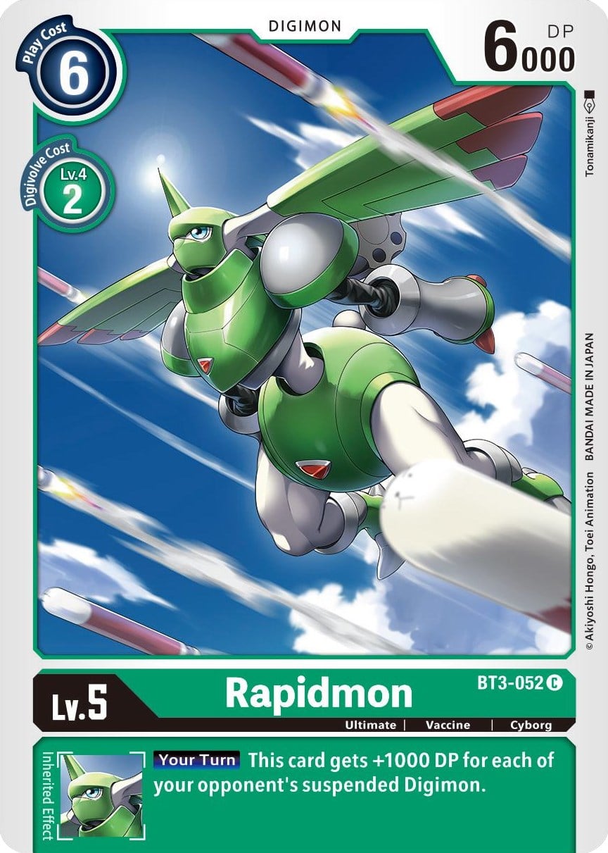 Rapidmon BT3-052 [ Inglese / Giapponese ]