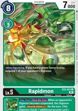 Rapidmon EX2-027 [ Inglese / Giapponese ]