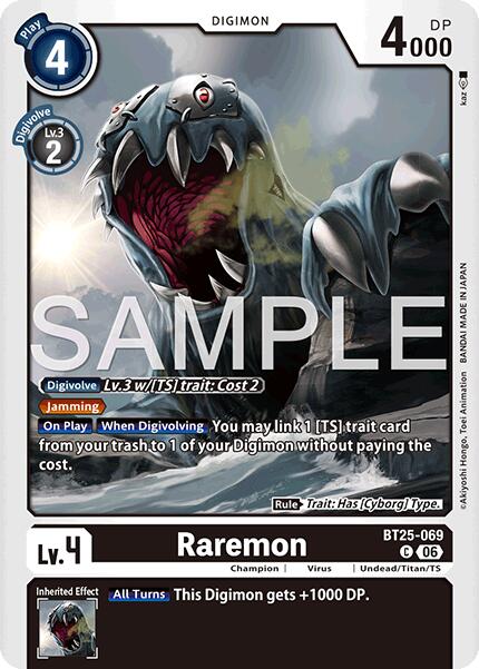 Raremon BT25-069 [ Inglese / Giapponese ]