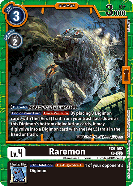 Raremon EX9-052 [ Inglese / Giapponese ]