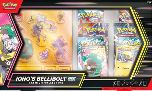 Pokémon TCG Premium Collection Iono´s Bellibolt ENG Pokemon Collezione Premium: Bellibolt EX di Kissara