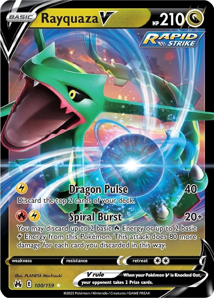 Rayquaza V - Zenit Regale 100/159 [ Italiano ]