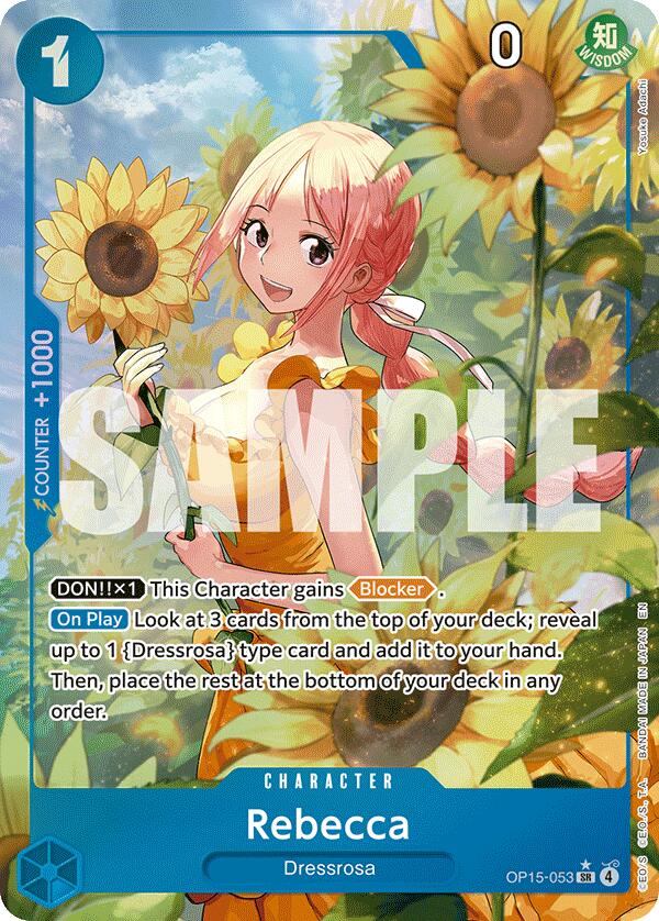 Rebecca OP15-053 [ Inglese / Giapponese / Francese / Cinese Semplificato ]