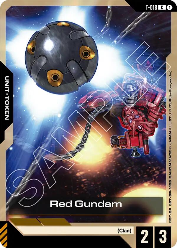 Red Gundam T-018 [ Inglese / Giapponese ]