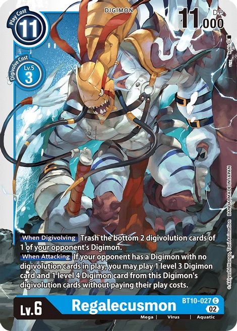 Regalecusmon BT10-027 [ Inglese / Giapponese ]