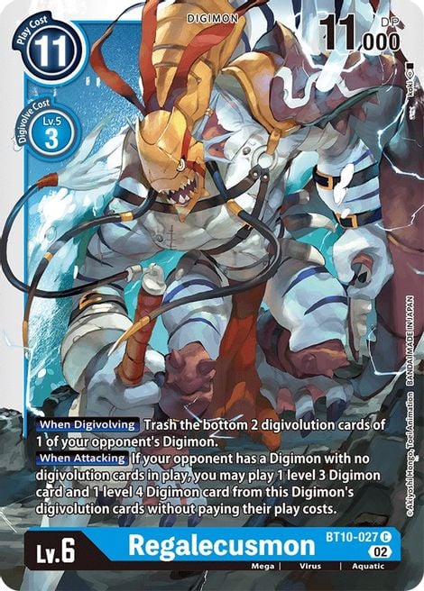Regalecusmon BT10-027 [ Inglese / Giapponese ]