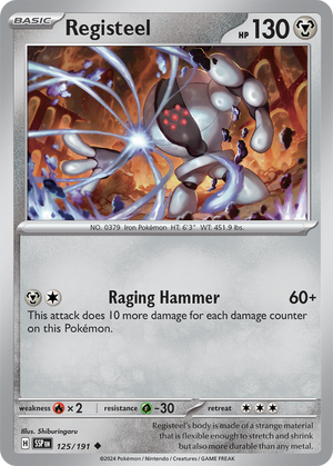 Registeel - Scintille Folgoranti 125/191 [ Italiano / Inglese ]