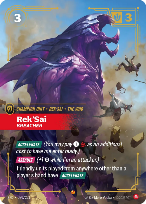 Rek'Sai - Breacher (EPIC) [ Inglese / Cinese Semplificato ]