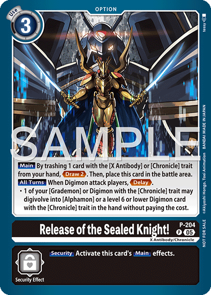 Release of the Sealed Knight! P-204 [ Inglese / Giapponese ]
