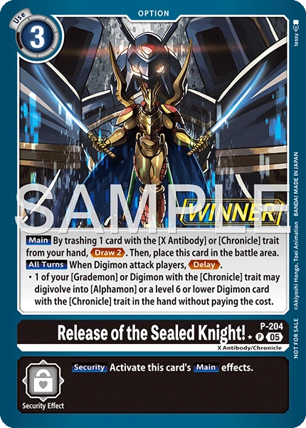 Release of the Sealed Knight! P-204 [ Inglese / Giapponese ]