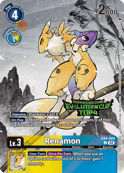 Renamon EX4-024 [ Inglese / Giapponese ]