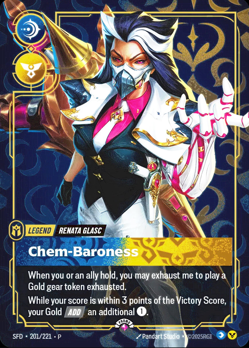 Renata Glasc - Chem-Baroness (Holographicmetallegendbest‑Ofprizing) [ Inglese / Cinese Semplificato ]