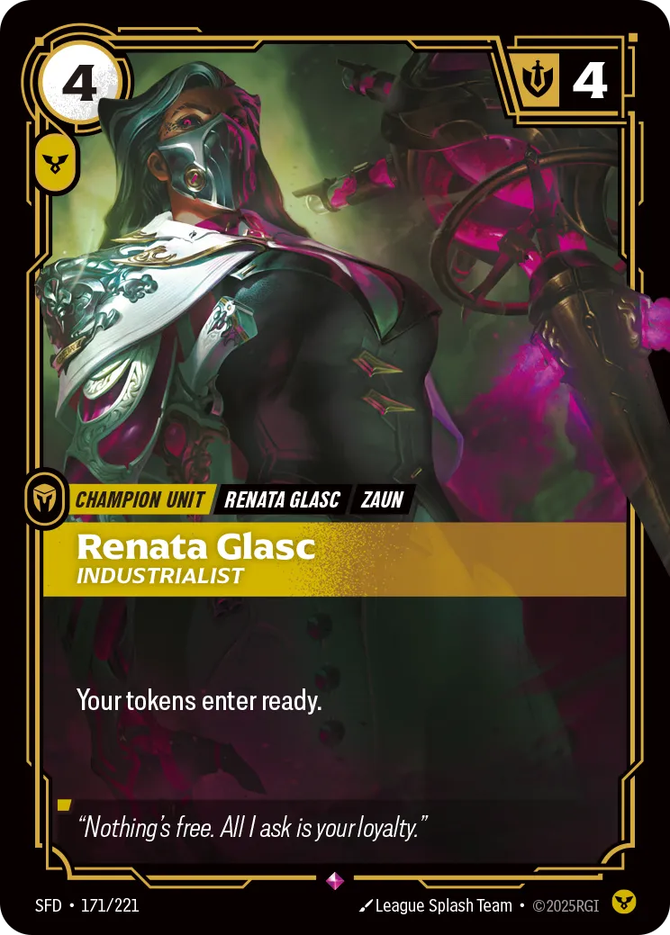 Renata Glasc - Industrialist (RARE) [ Inglese / Cinese Semplificato ]