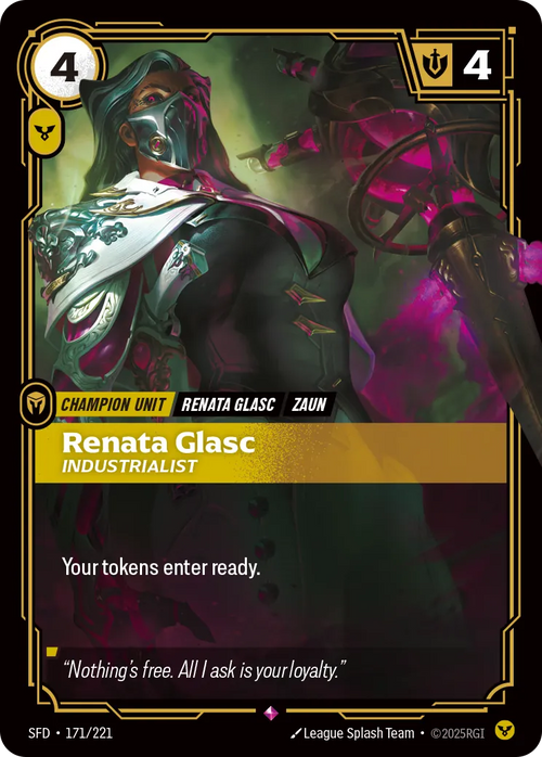 Renata Glasc - Industrialist (RARE) [ Inglese / Cinese Semplificato ]