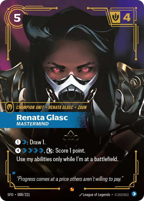 Renata Glasc - Mastermind (EPIC) [ Inglese / Cinese Semplificato ]