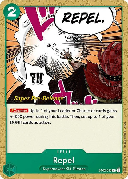 Repel ST02-016 [ Inglese / Giapponese / Francese / Cinese Semplificato ]