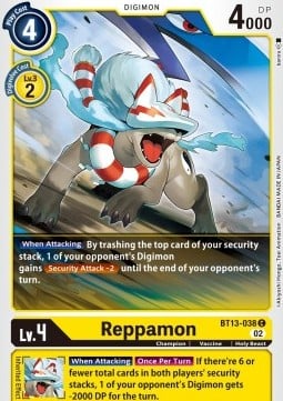 Reppamon BT13-038 [ Inglese / Giapponese ]