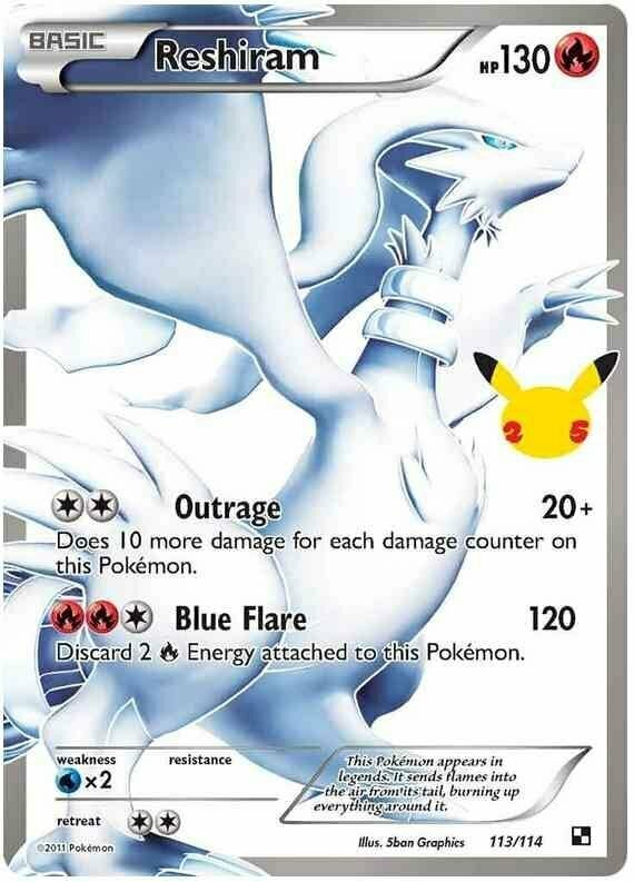 Reshiram - Gran Festa 113/114 [ Italiano / Inglese ]