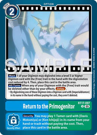 REPRINT - Ad 01 Advanced Booster Digimon Generation - BT17