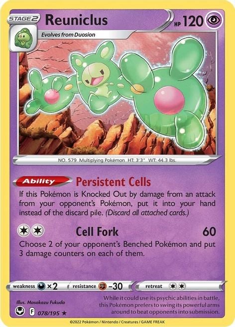 Reuniclus - Tempesta Argentata 078/195 [ Italiano ]