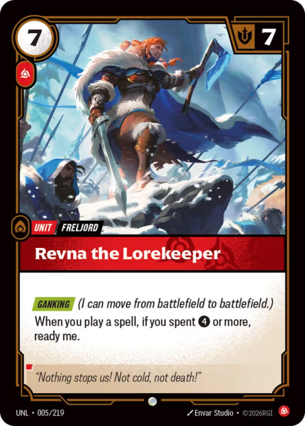 Revna the Lorekeeper (Common) [ Inglese / Cinese Semplificato ]
