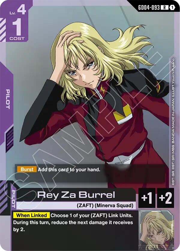 Rey Za Burrel GD04-093 [ Inglese / Giapponese ]