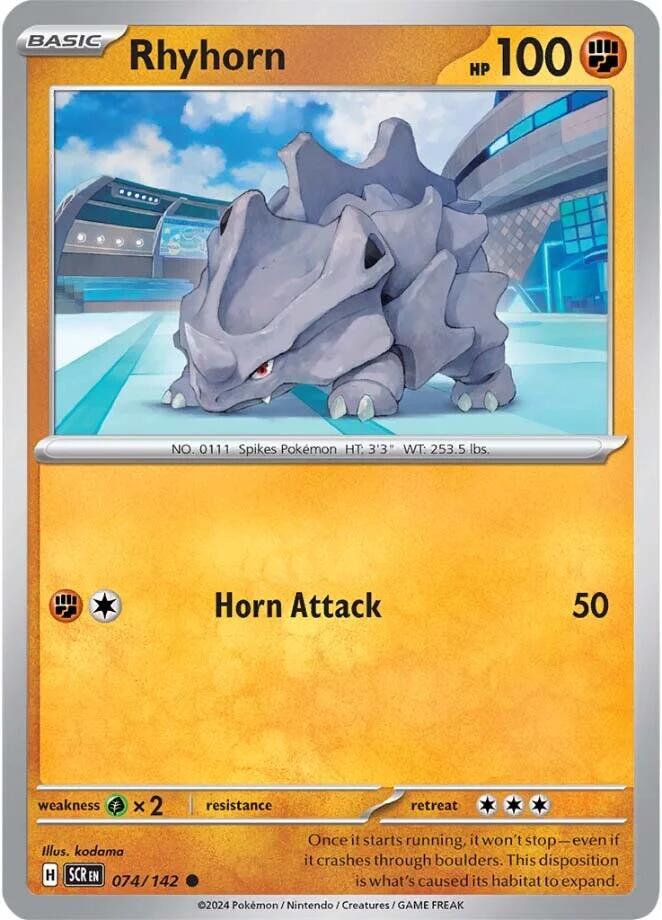 Rhyhorn - Corona Astrale 074/142 [ Italiano / Inglese ]